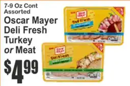 SuperFresh Oscar Mayer Deli Fresh Turkey or Meat offer