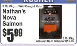 SuperFresh Nathan's Nova Salmon offer