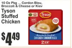 SuperFresh Tyson Stuffed Chicken offer