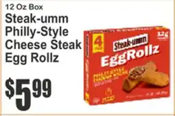 SuperFresh Steak-umm Philly-Style Cheese Steak Egg Rollz offer