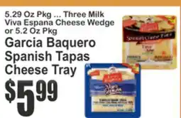 SuperFresh Garcia Baquero Spanish Tapas Cheese Tray offer