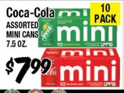 Western Beef Coca-Cola ASSORTED MINI CANS offer