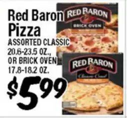 Western Beef Red Baron Pizza offer