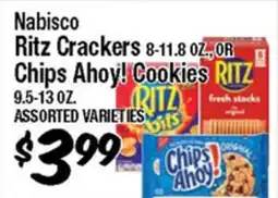 Western Beef Nabisco Ritz Crackers 8-11.8 OZ., OR Chips Ahoy! Cookies 9.5-13 OZ offer