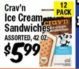 Western Beef Crav'n Ice Cream Sandwiches offer
