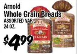 Western Beef Arnold Whole Grain Breads offer