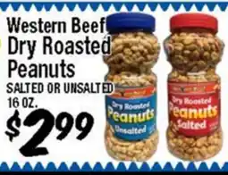 Western Beef Western Beef Dry Roasted Peanuts offer