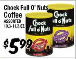 Western Beef Chock Full O' Nuts Coffee offer