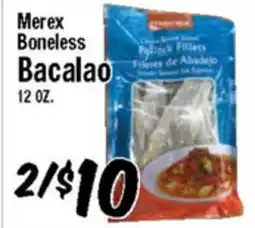 Western Beef Merex Boneless Bacalao offer