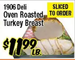 Western Beef 1906 Deli Oven Roasted Turkey Breast offer