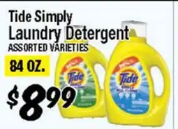 Western Beef Tide Simply Laundry Detergent offer