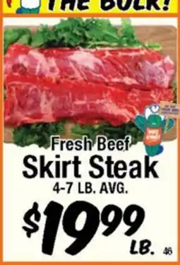 Western Beef Fresh Beef Skirt Steak offer