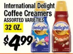 Western Beef International Delight Coffee Creamers offer
