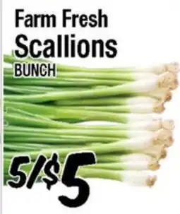 Western Beef Farm Fresh Scallions offer