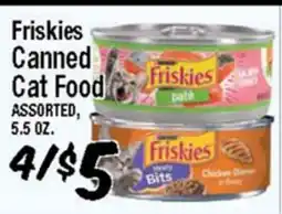 Western Beef Friskies Canned Cat Food offer