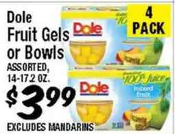 Western Beef Dole Fruit Gels or Bowls offer