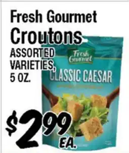 Western Beef Fresh Gourmet Croutons offer