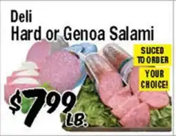 Western Beef Deli Hard or Genoa Salami offer