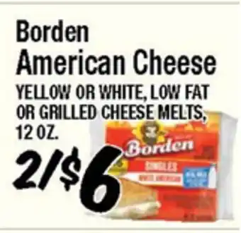 Western Beef Borden American Cheese offer