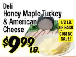 Western Beef Deli Honey Maple Turkey & American Cheese offer