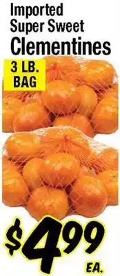 Western Beef Imported Super Sweet Clementines offer