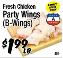 Western Beef Fresh Chicken Party Wings (B-Wings) offer