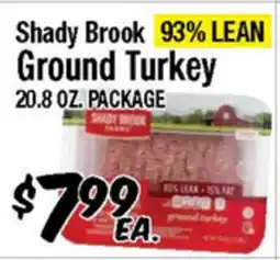 Western Beef Shady Brook 93% LEAN Ground Turkey offer
