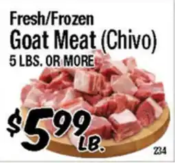 Western Beef Fresh/Frozen Goat Meat (Chivo) offer