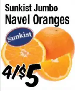 Western Beef Sunkist Jumbo Navel Oranges offer