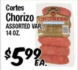 Western Beef Cortes Chorizo offer