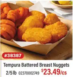 Restaurant Depot Tempura Battered Breast Nuggets offer
