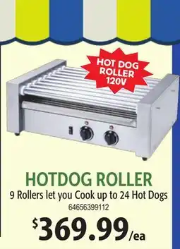 Restaurant Depot HOTDOG ROLLER offer