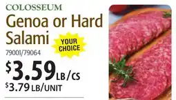 Restaurant Depot Genoa or Hard Salami offer