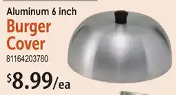 Restaurant Depot Aluminum 6 inch Burger Cover offer