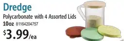 Restaurant Depot Dredge Polycarbonate with 4 Assorted Lids offer