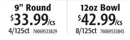 Restaurant Depot 9 Round, 12oz Bowl offer