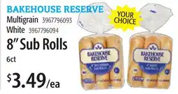 Restaurant Depot BAKEHOUSE RESERVE Multigrain 3967796093 White 3967796094 offer