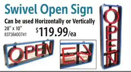 Restaurant Depot Swivel Open Sign offer