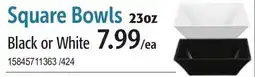 Restaurant Depot Square Bowls offer