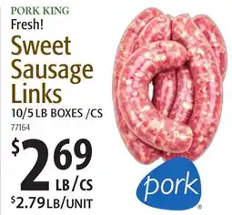 Restaurant Depot Fresh! Sweet Sausage Links offer