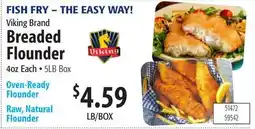 Restaurant Depot Viking Brand Breaded Flounder offer