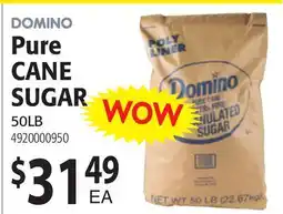 Restaurant Depot DOMINO Pure CANE SUGAR offer