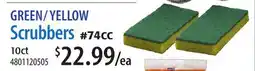 Restaurant Depot GREEN/YELLOW Scrubbers offer