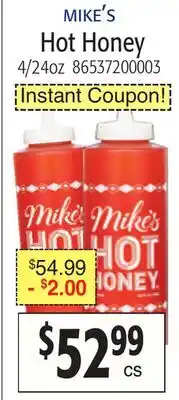 Restaurant Depot MIKE'S Hot Honey offer