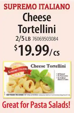 Restaurant Depot SUPREMO ITALIANO Cheese Tortellini offer