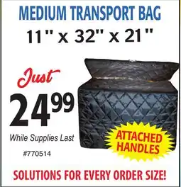 Restaurant Depot MEDIUM TRANSPORT BAG offer