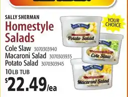 Restaurant Depot SALLY SHERMAN Homestyle Salads offer