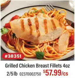 Restaurant Depot Grilled Chicken Breast Fillets 4oz offer