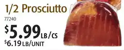 Restaurant Depot 1/2 Prosciutto offer
