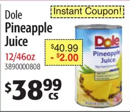 Restaurant Depot Dole Pineapple Juice offer
